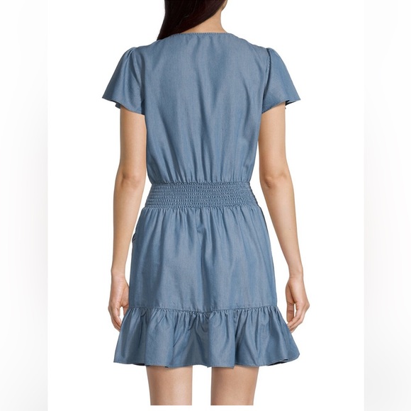 Michael Kors Blue Mini Dress - Picture 5 of 9